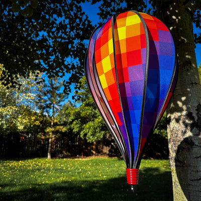 In the Breeze, LLC. - Rainbow Pixel 10 Panel Hot Air Balloon