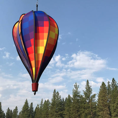 In the Breeze, LLC. - Rainbow Pixel 10 Panel Hot Air Balloon