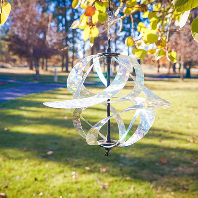 In the Breeze, LLC. - Silver Sparkle Vortex Spinner