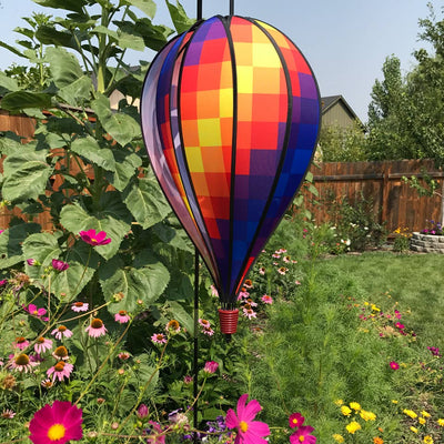 In the Breeze, LLC. - Rainbow Pixel 10 Panel Hot Air Balloon