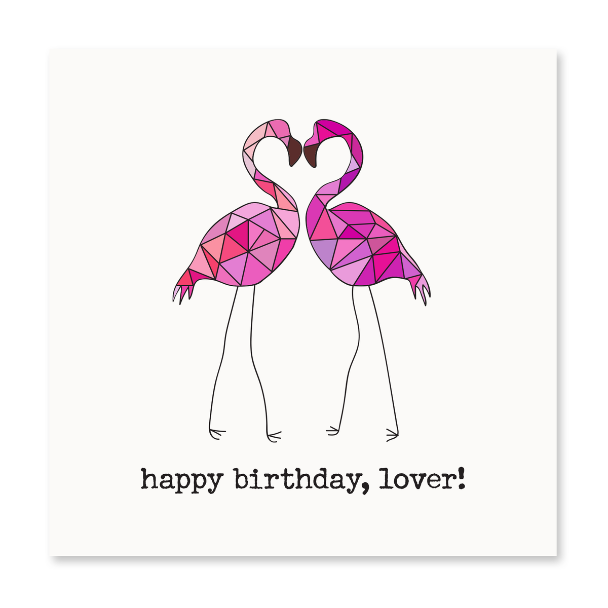 The Happy Sea - Happy birthday, Lover! Greeting Card