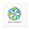 The Happy Sea - You're a Treasure Greeting Card