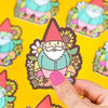 Turtle's Soup - Garden Gnome Vinyl Sticker